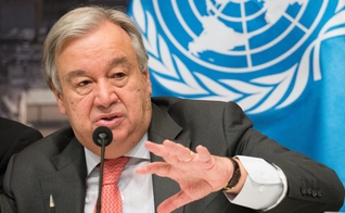 António Guterres, secretário-geral da ONU. (Foto: UNclimatechange/Flickr)