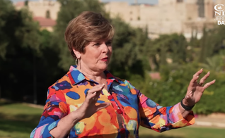 Cindy Jacobs durante entrevista em Jerusalém. (Foto: CBN News)