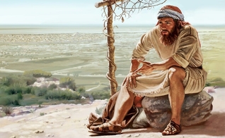 Por seu nacionalismo, Jonas prefere a morte à pregar para o povo de Nínive. (Imagem: JW)