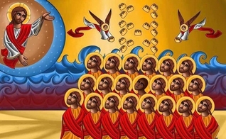 Ícone dos 21 mártires, desenhado por Tony Rezk, será a imagem oficial para do testemunho dos cristãos na Igreja Copta.