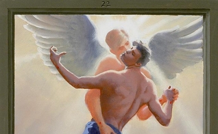 Quadro Paixão de Cristo: A Visão Gay. (Douglas Blanchard/ Fine art america)