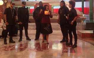 O quarteto gravou sua participação no Programa Esquenta, na última terça-feira (28). A data em que a edição irá ao ar ainda não foi divulgada.