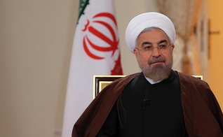 Presidente do Irã, Hassan Rohani.