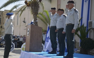 Cerimônia de troca de liderança do Comando do Sul, em Israel (Foto: Comando do Sul)