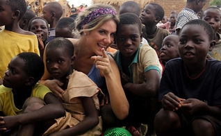 Giovanna Ewbank esteve na África e se emocionou com a fé da população carente do Maláui. (Foto: Arquivo Pessoal)