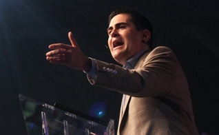 Russell Moore palestra na Conferência de pastores da SBC no Centro de Convenções Greater Columbus em Columbus, Ohio em 14 de junho. Foto: Adam Covington