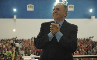 Pr. Luiz Fernandes Bergamin, presidente do Conselho Nacional da Igreja O Brasil Para Cristo. (Foto: Guiame/ Marcos Paulo Corrêa)