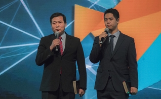 O pastor sul-coreano Min Chul Lim ministrou na abertura da Expo Cristã em São Paulo. (Foto: Guiame/Marcos Paulo Correa)