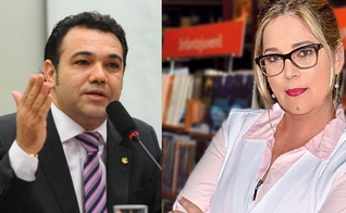 Marco Feliciano (esquerda) recebeu as denúncias feitas pela psicóloga Marisa Lobo (direita) contra os Conselhos de Piscologia. (Imagem: Guiame - edição)