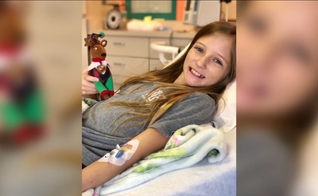Roxli Doss tem 11 anos e havia sido diagnosticada com um tumor raro, considerado "incurável". (Foto: ABC30.com)