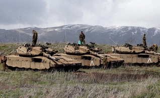 Colinas de Golã é território em constante tensão militar. (Foto: Reprodução/Sputnik)