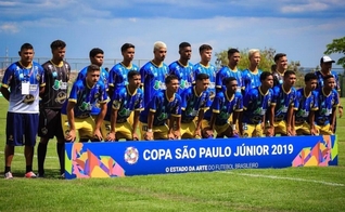 Visão Celeste e seu time Sub-20 na Copa São Paulo de Futebol Júnior. (Foto: Divulgação/Visão Celeste)