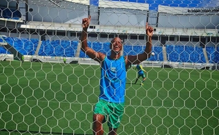André Neles atuou no Alecrim Futebol Clube com sede em Natal, no Rio Grande do Norte. (Foto: Reprodução/Arquivo Pessoal)