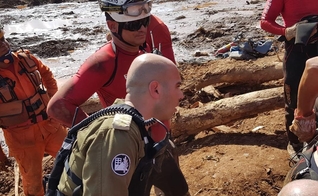 Militares israelenses colaboraram no resgate de 15 corpos. (Foto: IDF)