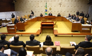 Plenário do Supremo Tribunal Federal, com sessão presidida pelo ministro Dias Toffoli. (Foto: Nelson Jr.)