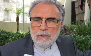 Estevam Fernandes, pastor da Primeira Igreja Batista de João Pessoa. (Foto: Reprodução/Aline Lins)