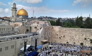 Monte do templo, em Jerusalém. (Foto: Reprodução/GTV)