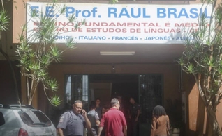 Escola pública em Suzano onde aconteceu o massacre de alunos e funcionários na manhã desta quarta-feira (13). (Foto: Reprodução/Internet)