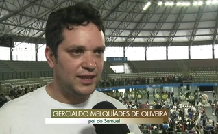 Gercialdo Melquíades de Oliveira, pai de Samuel. (Foto: Reprodução/Globo)