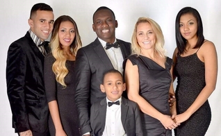 Robson Staines e sua família. (Foto: Arquivo pessoal)