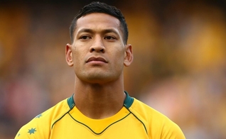 Israel Folau foi demitido por postar versículo bíblico que cita a homossexualidade como pecado. (Foto: Getty Images)
