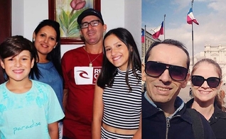 As vítimas são uma família de quatro pessoas, além do irmão e cunhada da mãe da primeira família. (Foto: Reprodução/Facebook)