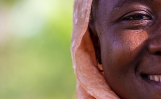 Imagem de mulher nigeriana cedida pela organização Portas Abertas. (Foto: Portas Abertas)