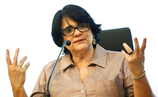 Ministra Damares Alves em defesa dos cristãos perseguidos. (Foto Marcelo Camargo/Agência Brasil)