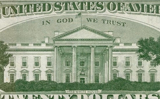 Cédula de dólar americano. (Foto: Reprodução/Christian News)