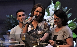 Velório do pastor Anderson do Carmo, marido da cantora gospel e deputada Flordelis. (Foto: Cléber Mendes/Agência O Dia)