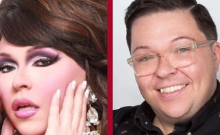 Kevin Whitt antes e depois de seu encontro com Cristo. (Foto: Reprodução/Facebook)