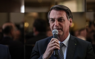 Presidente Jair Bolsonaro em almoço com lideranças evangélicas, em Brasília. (Foto: Marcos Corrêa/PR).