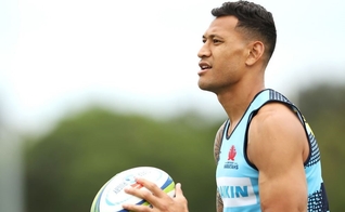 O jogador da União de Rugby, Israel Folau, foi demitido por manifestar suas posições religiosas nas mídias sociais. (Foto: Reprodução/Getty)