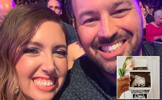 Francesca Battistelli e seu marido Matt oraram para que Deus a curasse de um cisto. (Foto: Reprodução/Instagram)