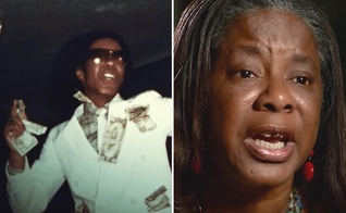 Wanda Jo antes, em sua vida homosseuxal; e depois de sua conversão. (Foto: Reprodução/CBN News)