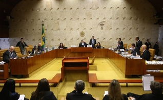 Plenário do Supremo Tribunal Federal, durante sessão. (Foto: Ailton de Freitas / Agência O Globo)