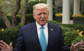 O presidente dos EUA Donald Trump enviou uma mensagem de Páscoa a partir da Casa Branca. (Foto: White House)