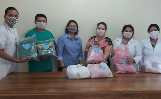 Os EPIs serão usados pelos profissionais de saúde que atuam na linha de frente do atendimento de casos suspeitos do novo Coronavírus. (Foto: Reprodução/HSM)