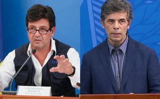 Luiz Henrique Mandetta foi substituído pelo oncologista Nelson Teich no Ministério da Saúde. (Foto: Isac Nóbrega/PR)