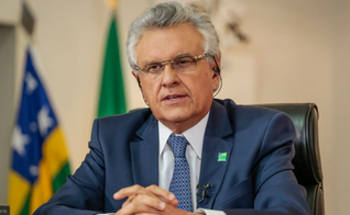 O governador de Goiás, Ronaldo Caiado. (Foto: Reprodução/TV Cultura)
