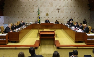 Plenário do STF, presidido pelo ministro Dias Toffoli. (Foto: Fabio Rodrigues Pozzebom/Agência Brasil)