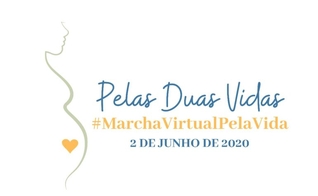 Banner da 13ª Marcha Nacional pela Vida. (Foto: Reprodução/Brasil sem Aborto)