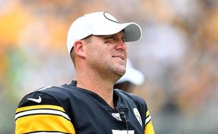 Ben Roethlisberger é quarterback do Pittsburgh Steelers, um time de futebol americano da Pensilvânia. (Foto: Joe Sargent/Getty Images)