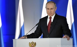 Reforma constitucional, validade por 77,92%, permite que Putin permaneça no poder até 2036. (Foto: Reproduçlão/DW)
