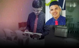 Walace Maynard na igreja. (Foto: Reprodução / Vitória da Conquista Notícias)