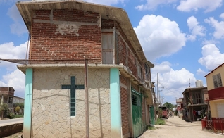 Prédio de igreja cristã em Cuba. (Foto: Reprodução / Portas Abertas)