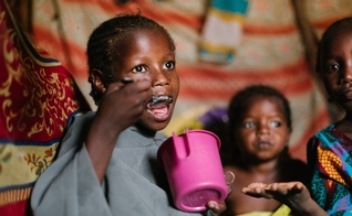 Mais de 9.000 famílias da Nigéria não sabem o que irão comer e de onde virá o alimento. (Foto: ACF Nigeria)