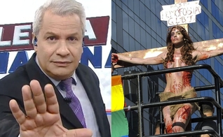 Sikêra Jr. foi condenado a pagar R$ 30 mil de indenização a trans crucificada. (Foto: Reprodução/Instagram)