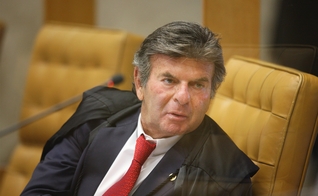 O ministro Luiz Fux assume a presidência do Supremo Tribunal Federal. (Foto: Reprodução / Nelson Jr./SCO/STF)