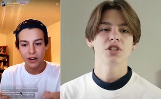 Elijah Lamb ministra jovens usando o TikTok. (Foto: Reprodução / GOD TV)